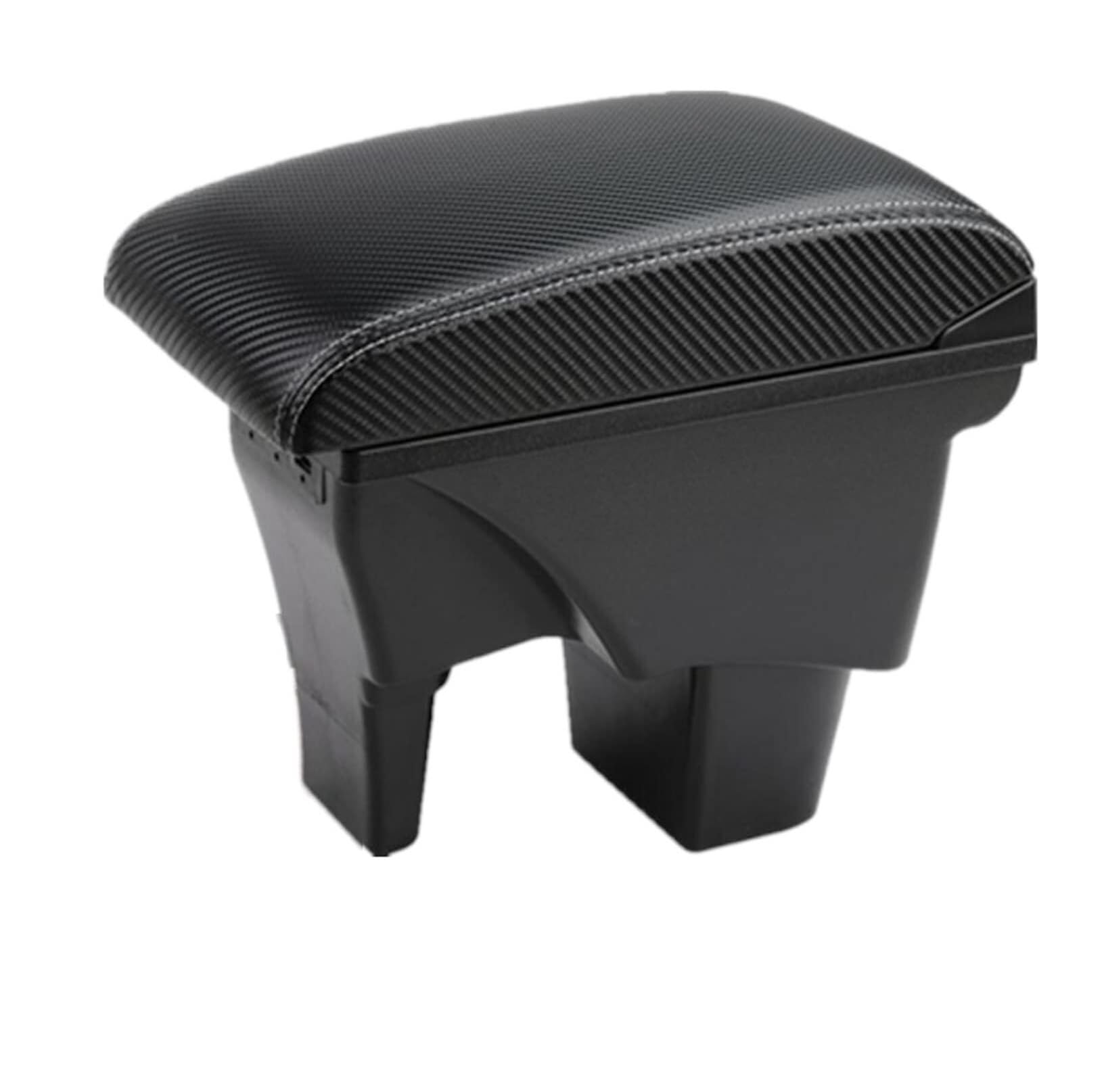 CBCLOPKLCU Centre Console For Suzuki For Vitara Armrest Storage For Box with Carbon Fiber Retrofit and USB