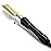 Terviiix Hot Comb for Lace Front Wigs, Curved Teeth Pressing Combs for Black Women Hair, Anti-Scald Straightening Comb, Electric Heat Comb, Temperature Adjustable, 60 Min Auto Shut Off