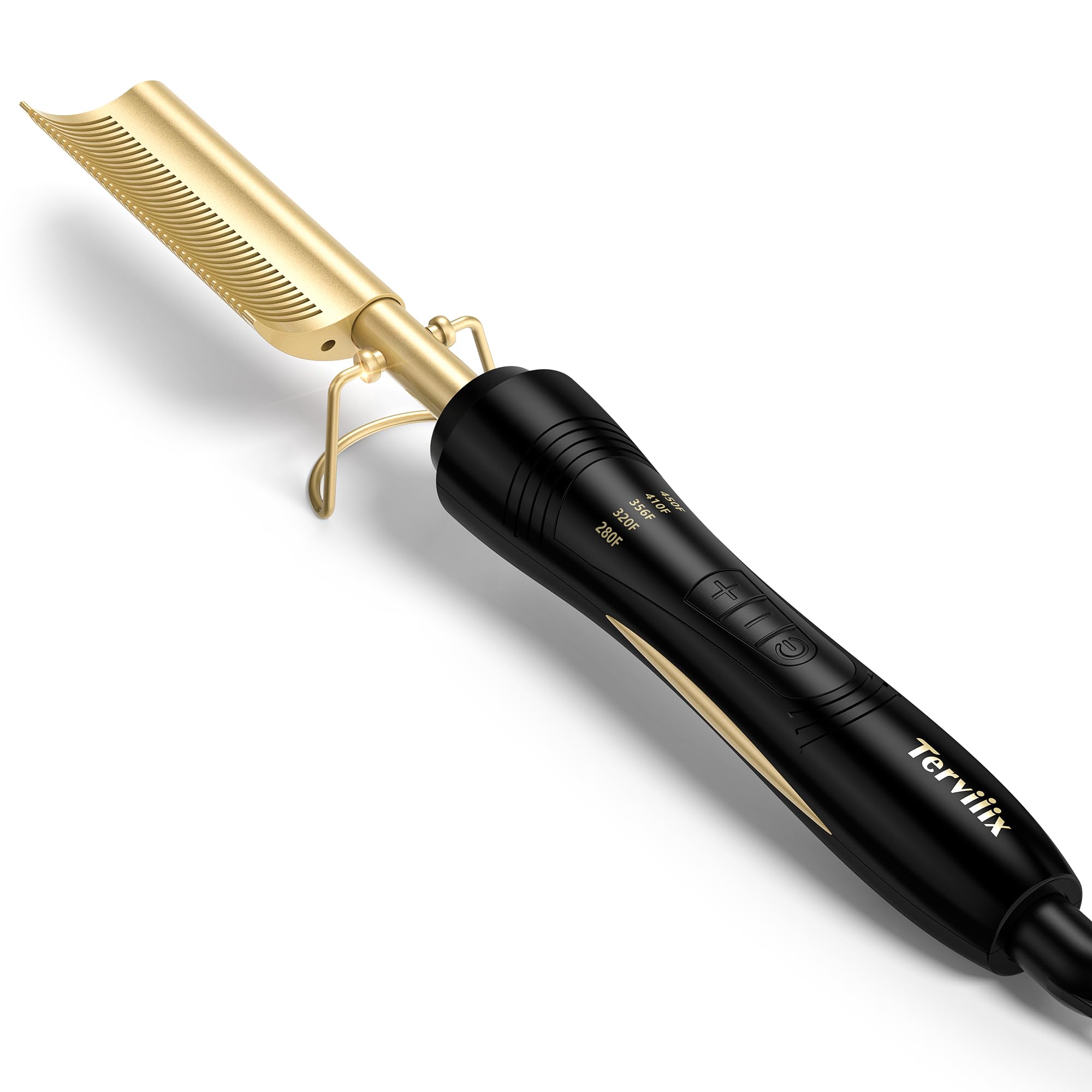 Amazon.com : Terviiix Hot Comb for Lace Front Wigs, Curved Teeth