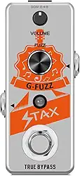 Stax Pedal De Efeito Fuzz Analógico Para Guitarra, Pedais G-Fuzz, Som Vintage Suave