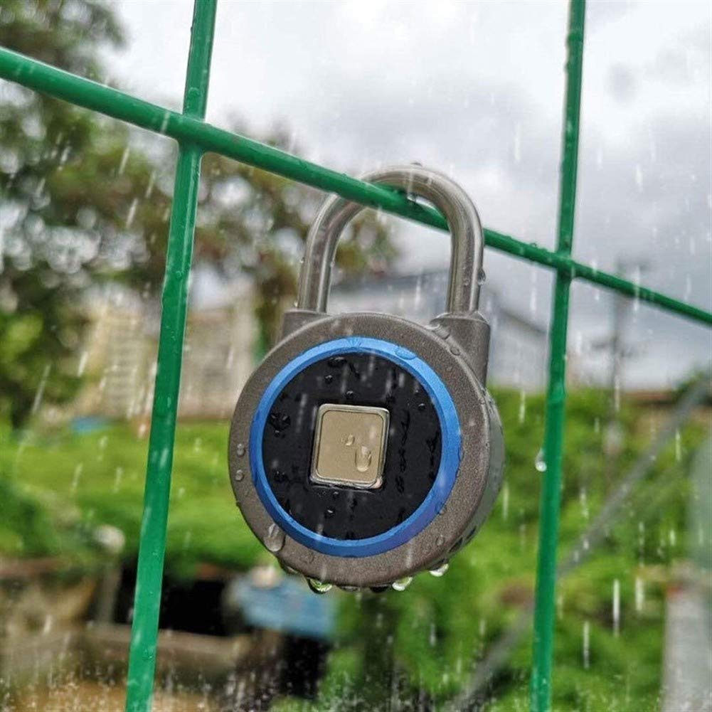 Cerraduras de herrajes para Puertas De Carga USB IP65 a Prueba de Agua Inteligente sin Llave Cerradura de la Huella antirrobo de candado de Seguridad Cerradura electrónica