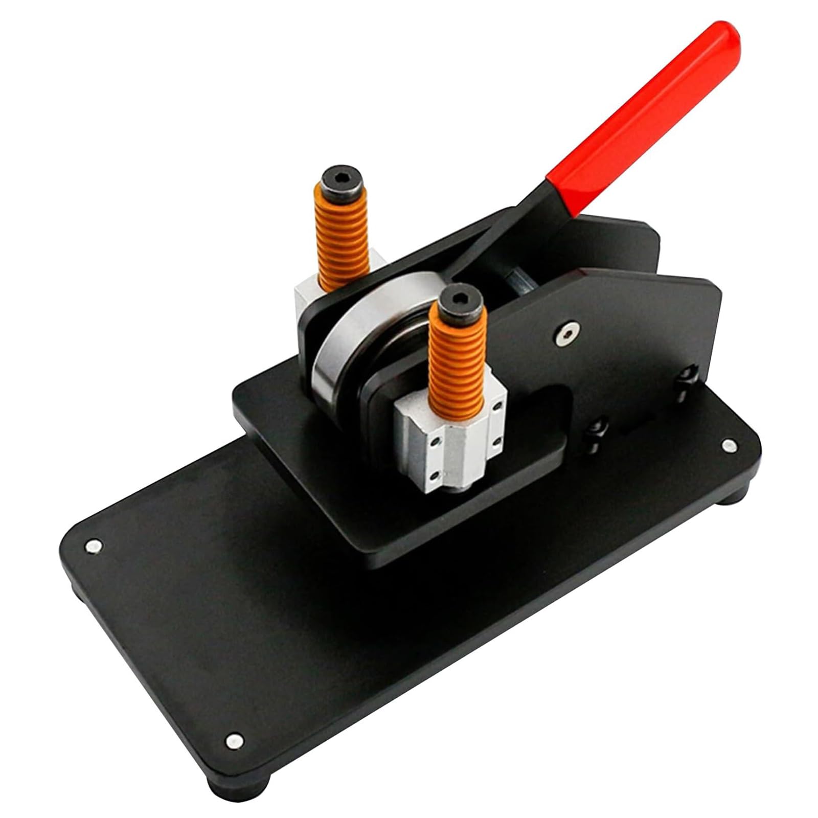 Manuelle Stanzmaschine, Manuelle Lederpresse, Plattengröße 10 X 10 cm, 1 Tonne Druck, 45 Mm Hub, Prägeplatten-Stanzmaschine, Für Leder, Stoffe, Silikon