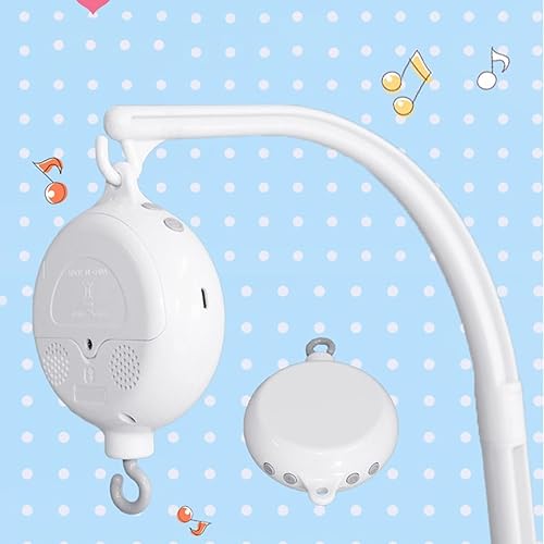 Miniatura 8 de Motor móvil para cuna, caja de música para bebé, control de volumen ajustable, reproduce 35 melodías, máquina de sonido portátil, caja de música