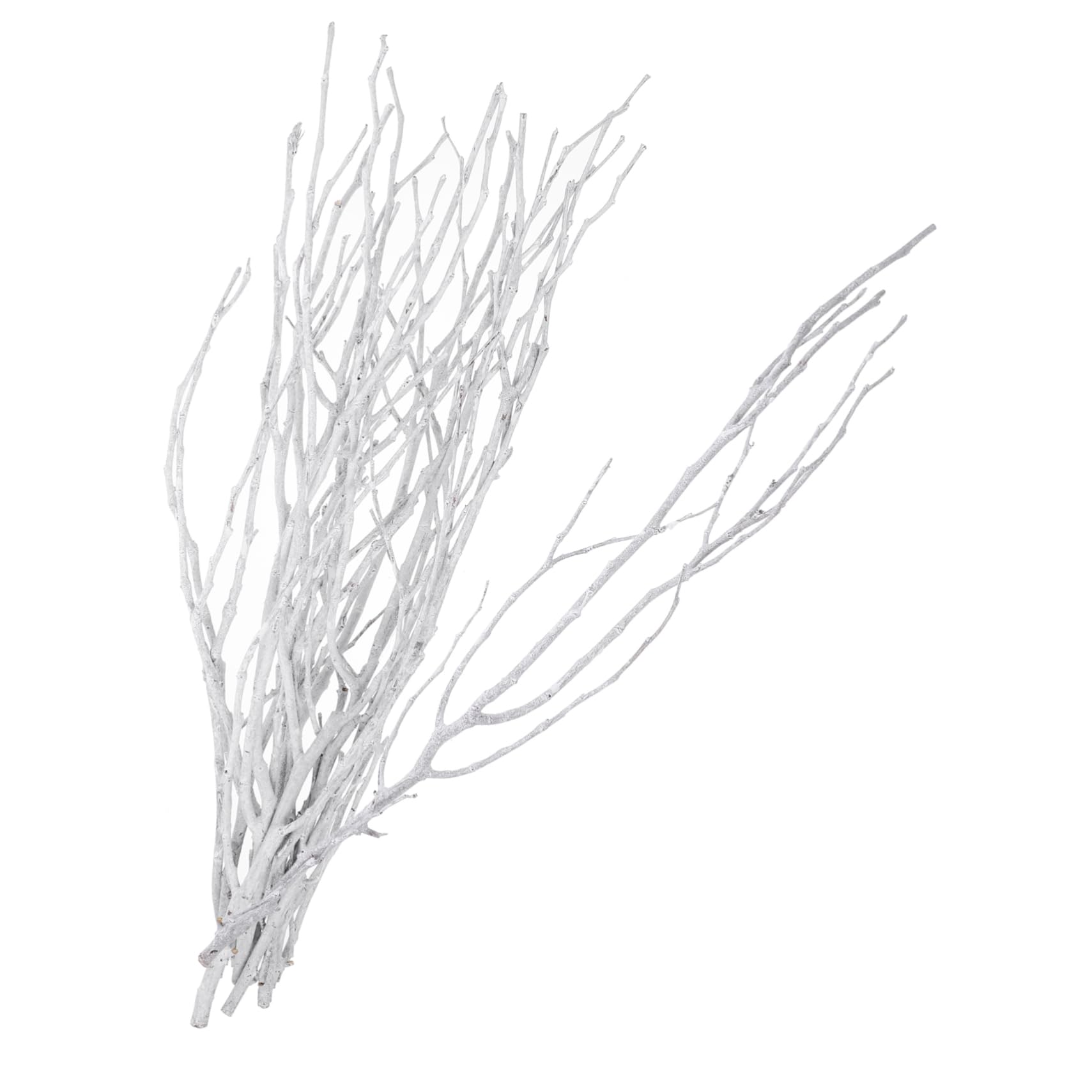 VICASKY 10Pcs White Decorative Twigs for Vase Branches for Floral Arrangements Rustic Home Decor Wedding Party Decorations Versatile Crafting Supplies