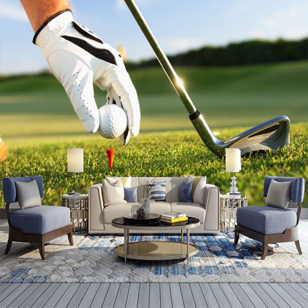 3D Wallpaper Mural Children's Room Golf Living Room Tv Sofa