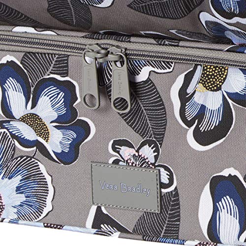 Vera Bradley Recycled Lighten Up Reactive XL Foldable Rolling Duffle Luggage, Blooms Shower