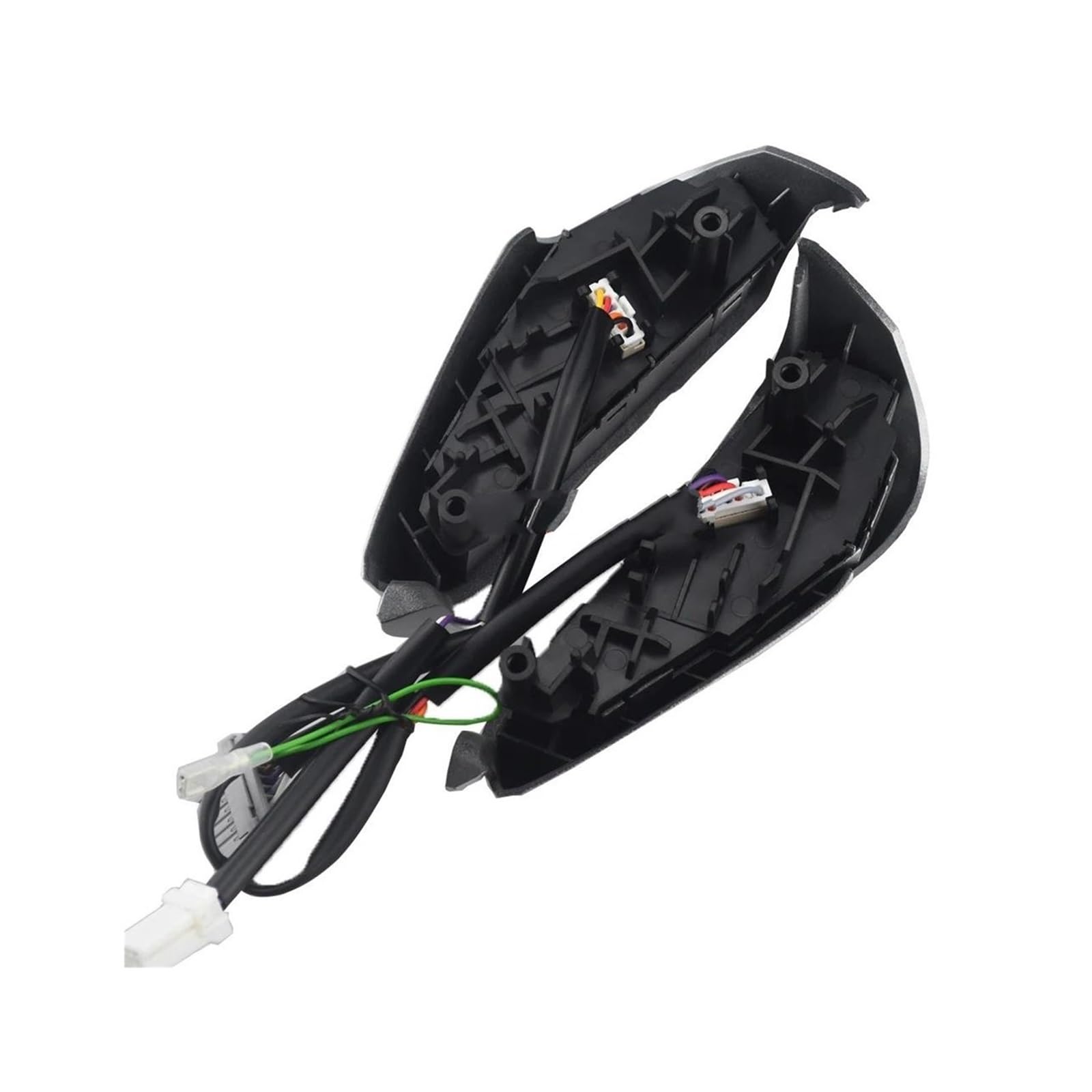 Lenkrad Tasten Schalter Für Nissan Für Sentra 2013 2014 2015 Für Versa 2014-2015 25550-3DA6A Farbe Lenkrad Tasten Tempomat Schalter(Sliver-wire)