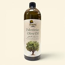 1 Ltr Palestinian Olive Oil - Premium Extra Virgin, Fruity Flavor, Heart-Healthy Benefits