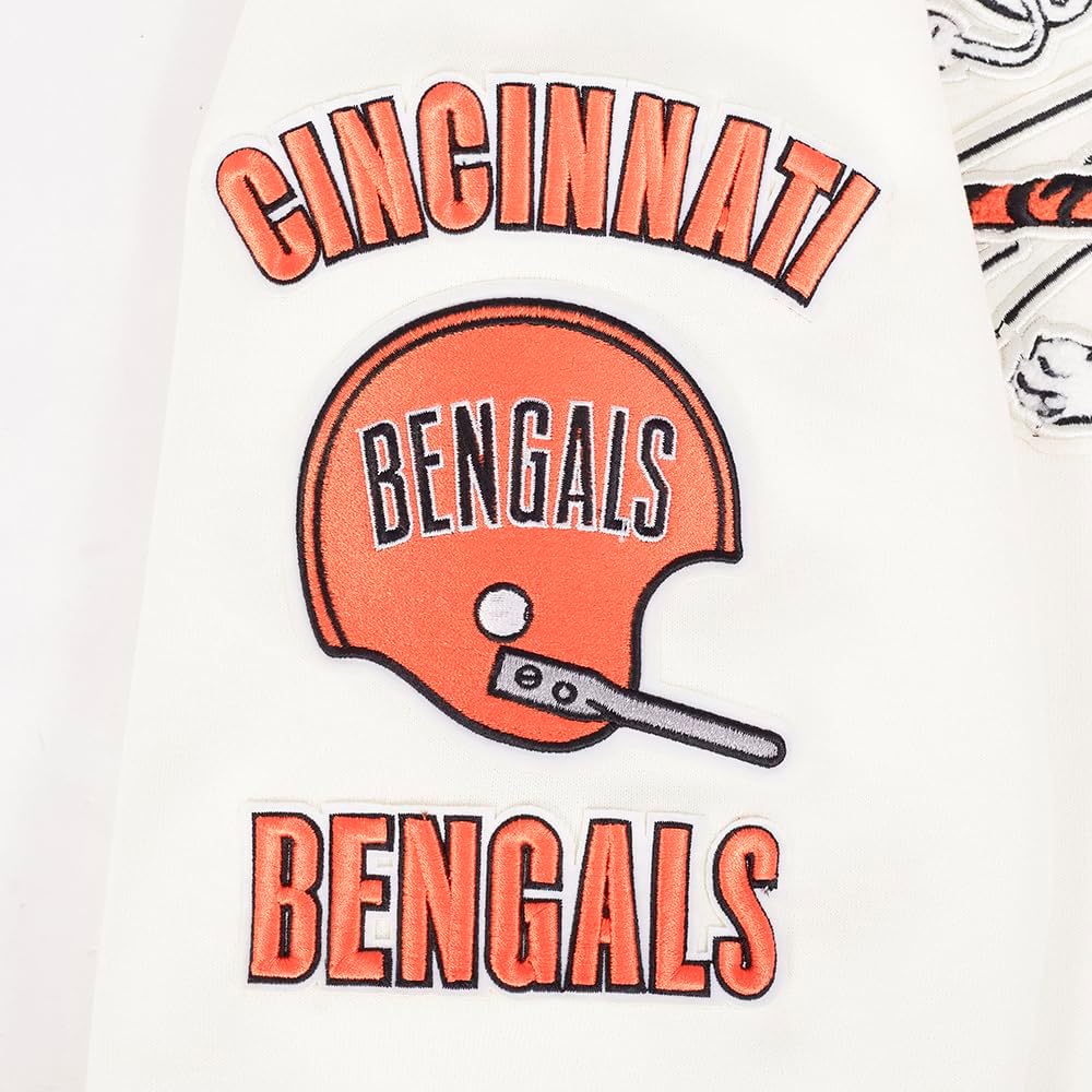 Pro Standard Mens NFL Retro Classics Brushed Back French Terry Pull Over Hoodie - Image 7