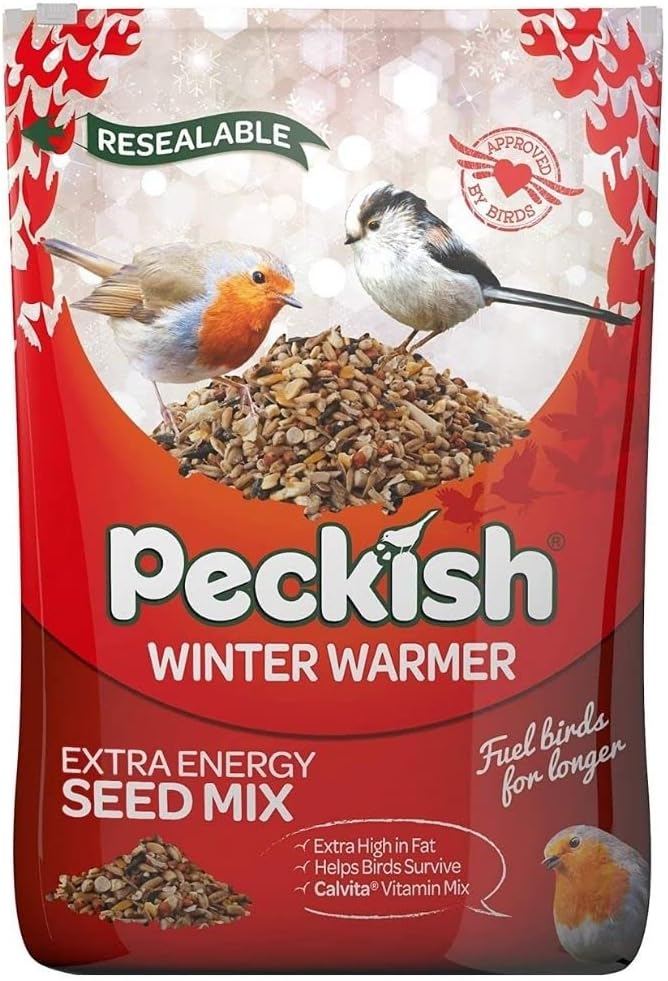 Peckish Winter Warmer Wild Bird Seed Mix, 12.75 kg