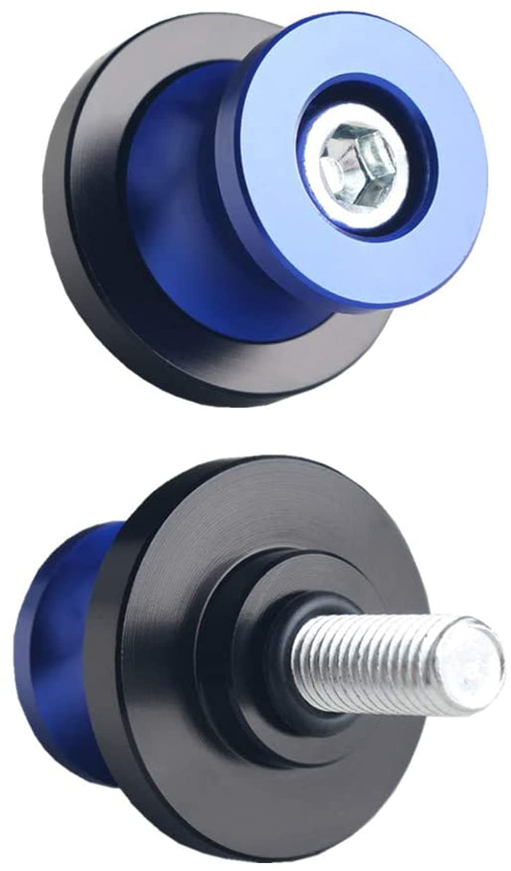 Nottolini M8 Forcellone Moto - 2 Pezzi Neri Per Kawasaki, BMW, Honda, Suzuki