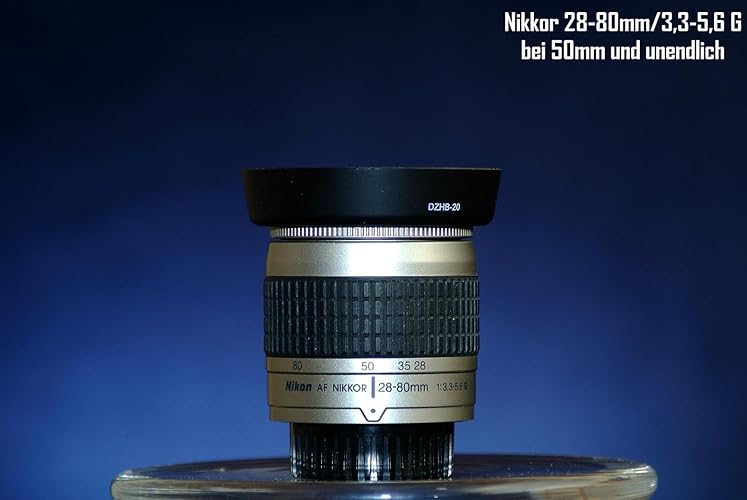 Nikon 28-80mm f/3.3-5.6G Autofocus Nikkor Zoom Lens (Silver
