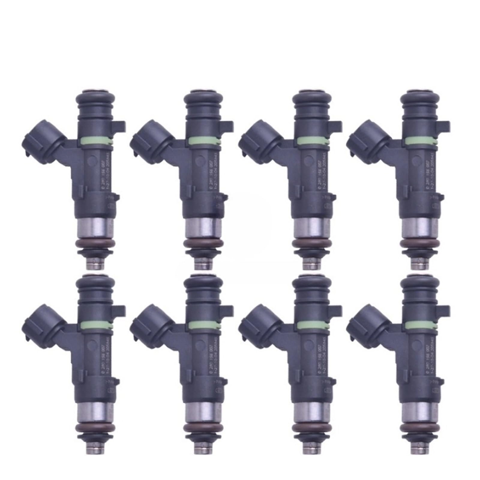 Hutianbrt One Color 8X 0280158007 Fuel Injector Nozzle Bico Compatible For Nissan Frontier Pathfinder 09-12 Xterra 09-14 4.0L V6 0 280 158 007 16600-7S000