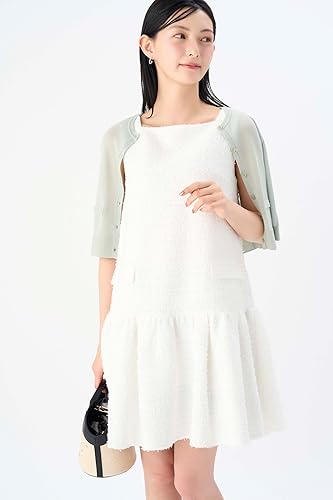 Amazon.co.jp: [セルフォード] ツィードミニワンピース