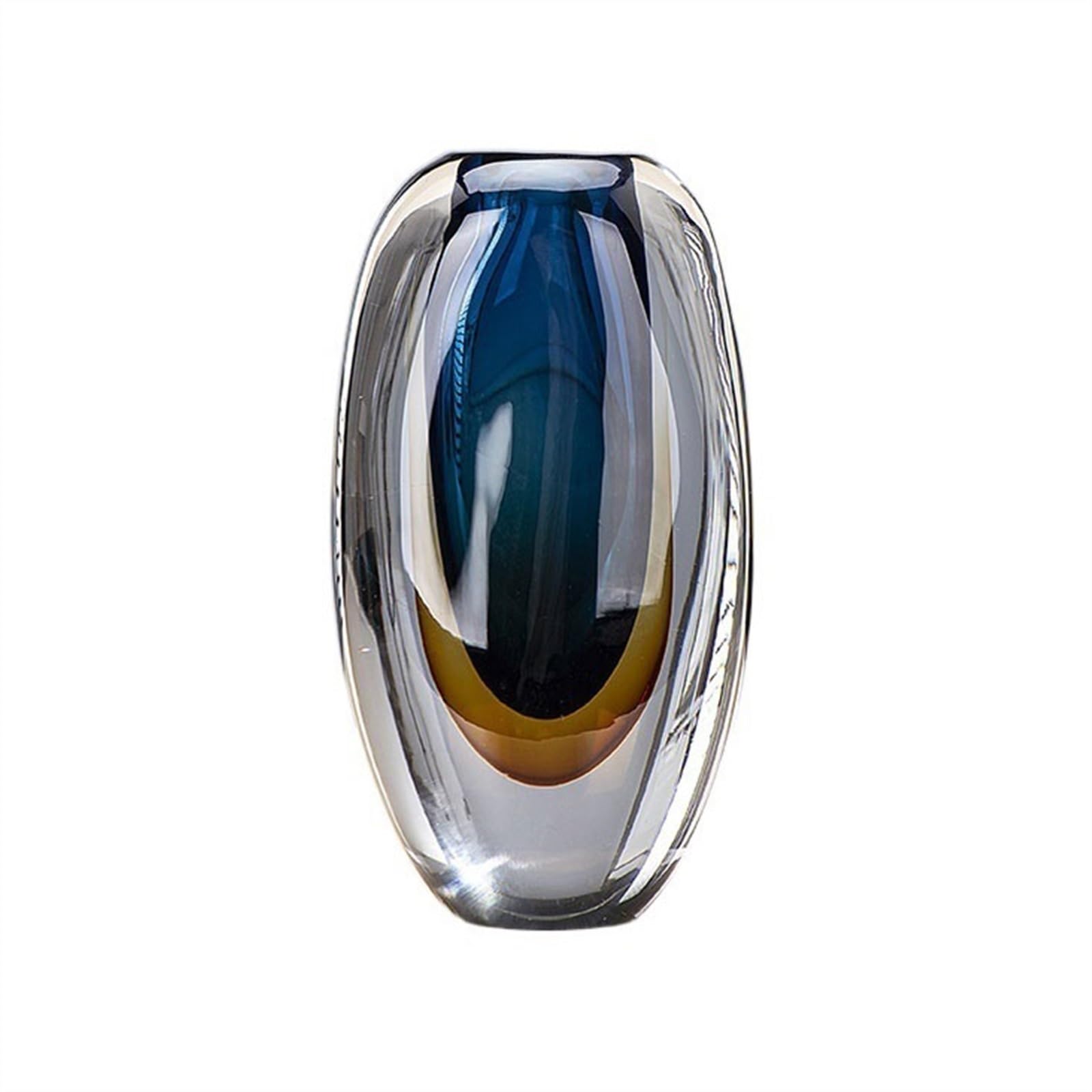 Vase salon moderne pour valoriser un meuble TV vide avec un bel arrangement floral