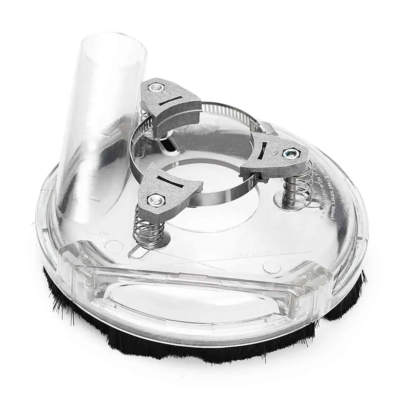 Zklgs One Color Grinder Dust Shroud, 15Cm Dry Grinding Dust Cover Diameter Clear Dust Shroud Kit For 100Mm / 125Mm Angle Grinder Hand Grinder