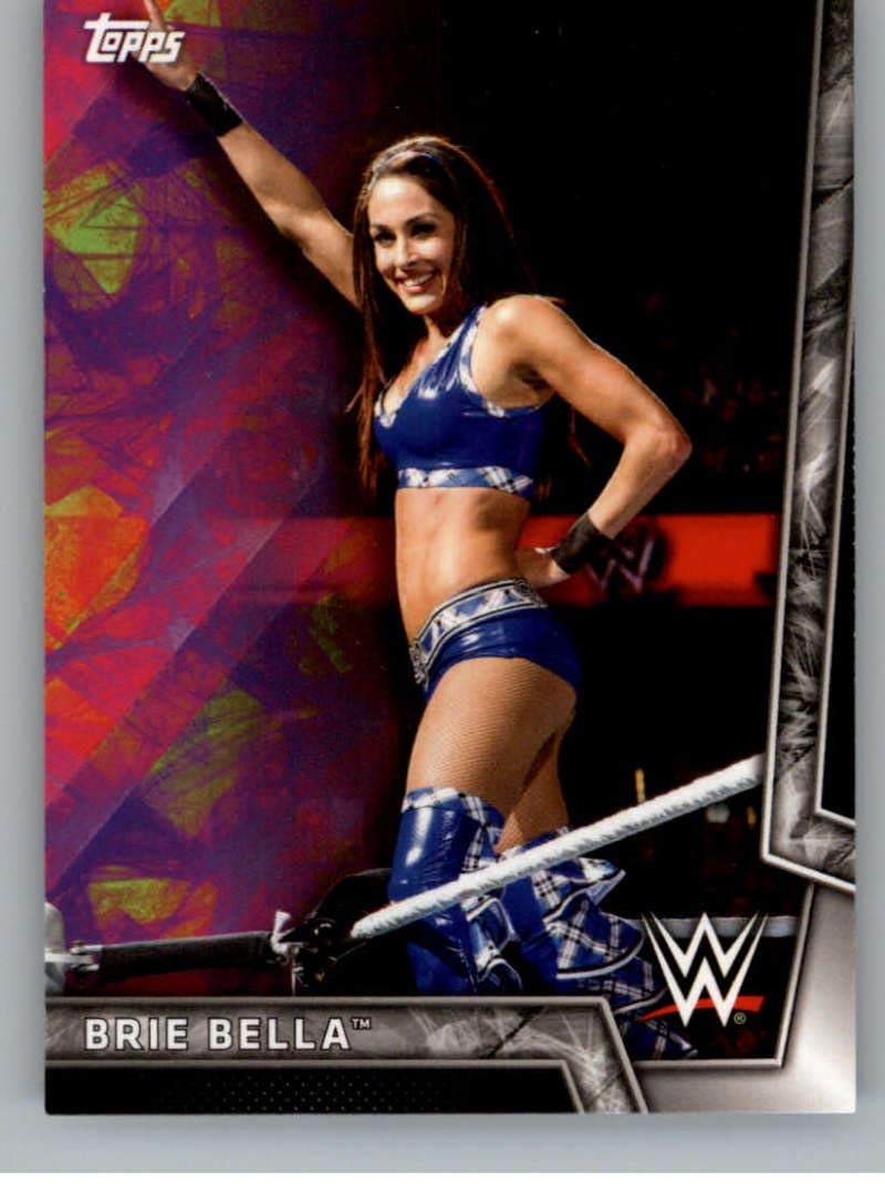 2018 Topps WWE Women's Division #6 Brie Bella Wrestling Trading Card