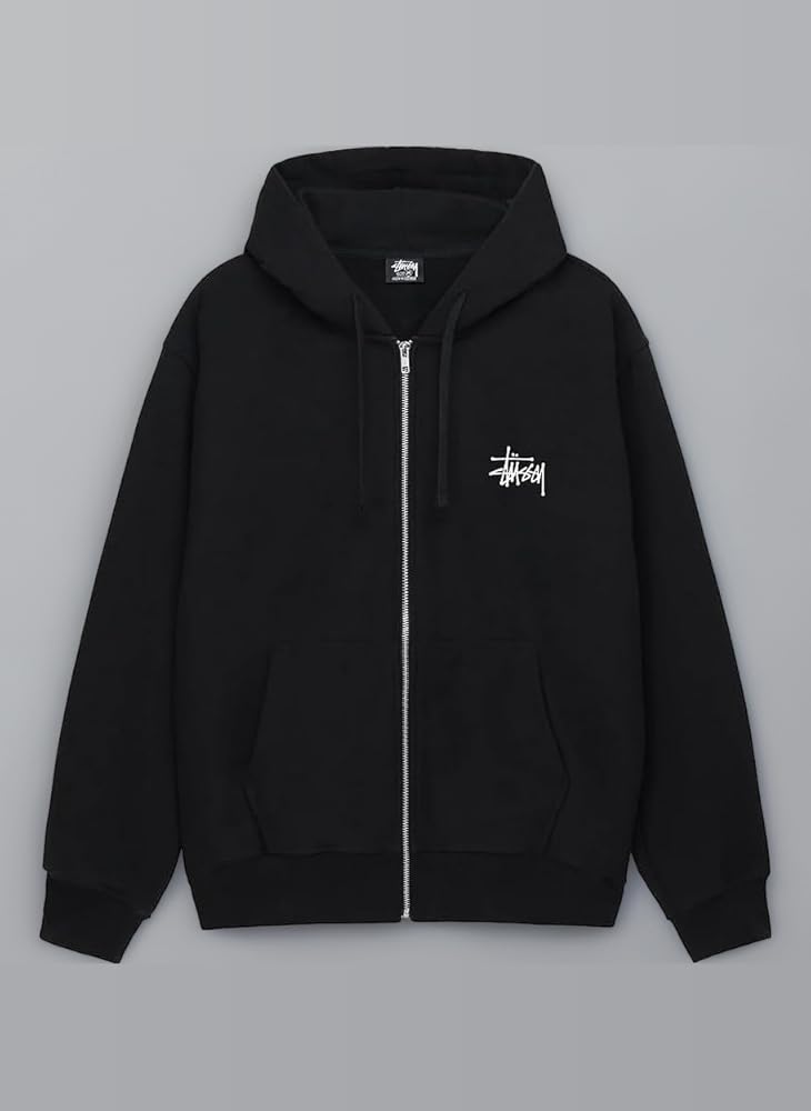 Amazon.co.jp: STUSSY ステューシージップアップパーカー