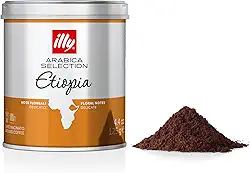 Illy Café Moído Moka Arabica Selection Etiópia - 1 lata de 125g