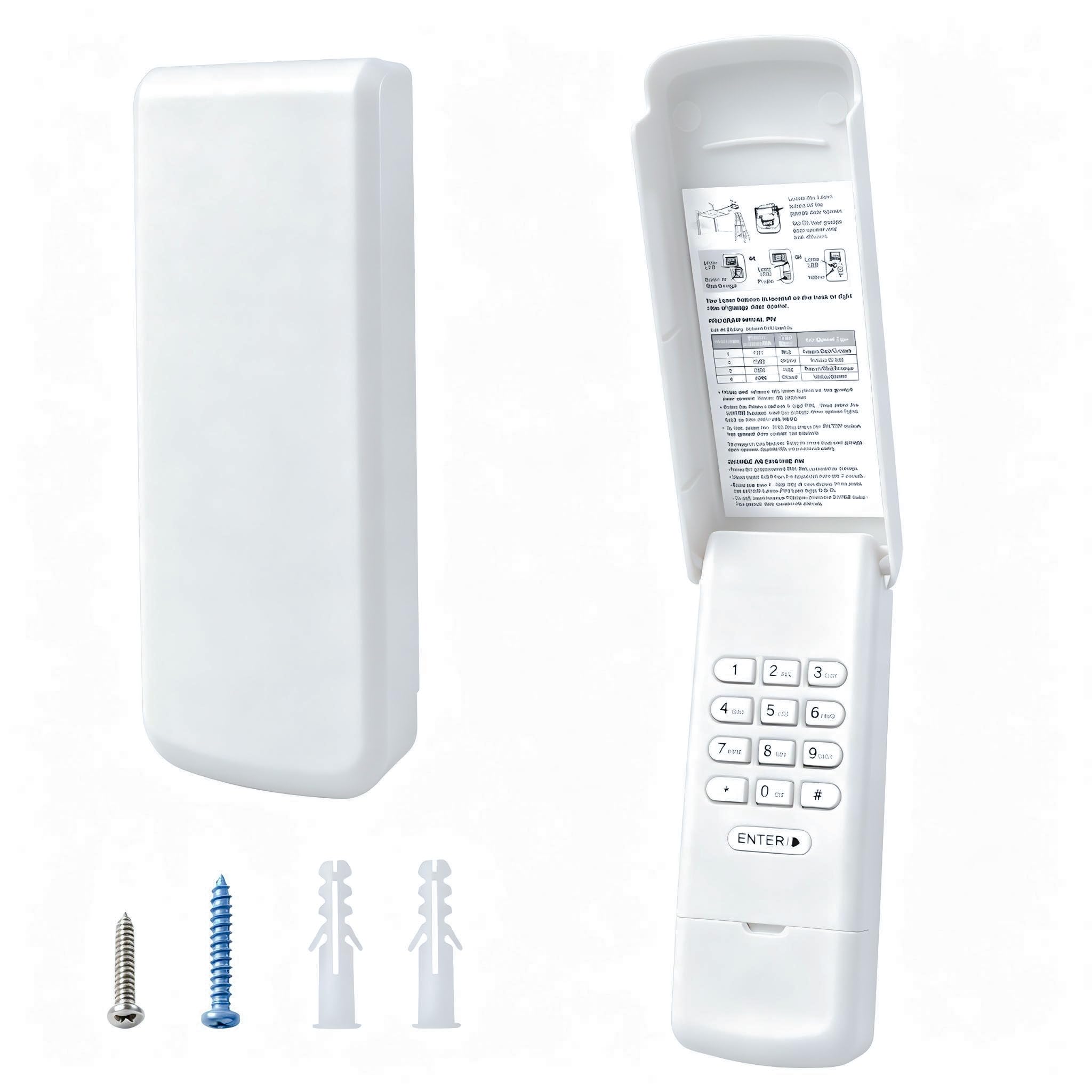Teclado de apertura de puerta de garaje 877Max/878Max actualizado 2026 compatible con LiftMaster, Chamberlain, abridores de garaje Craftsman fabricados desde 1993. Reemplaza para G940EV-P2, CMXZDCG440