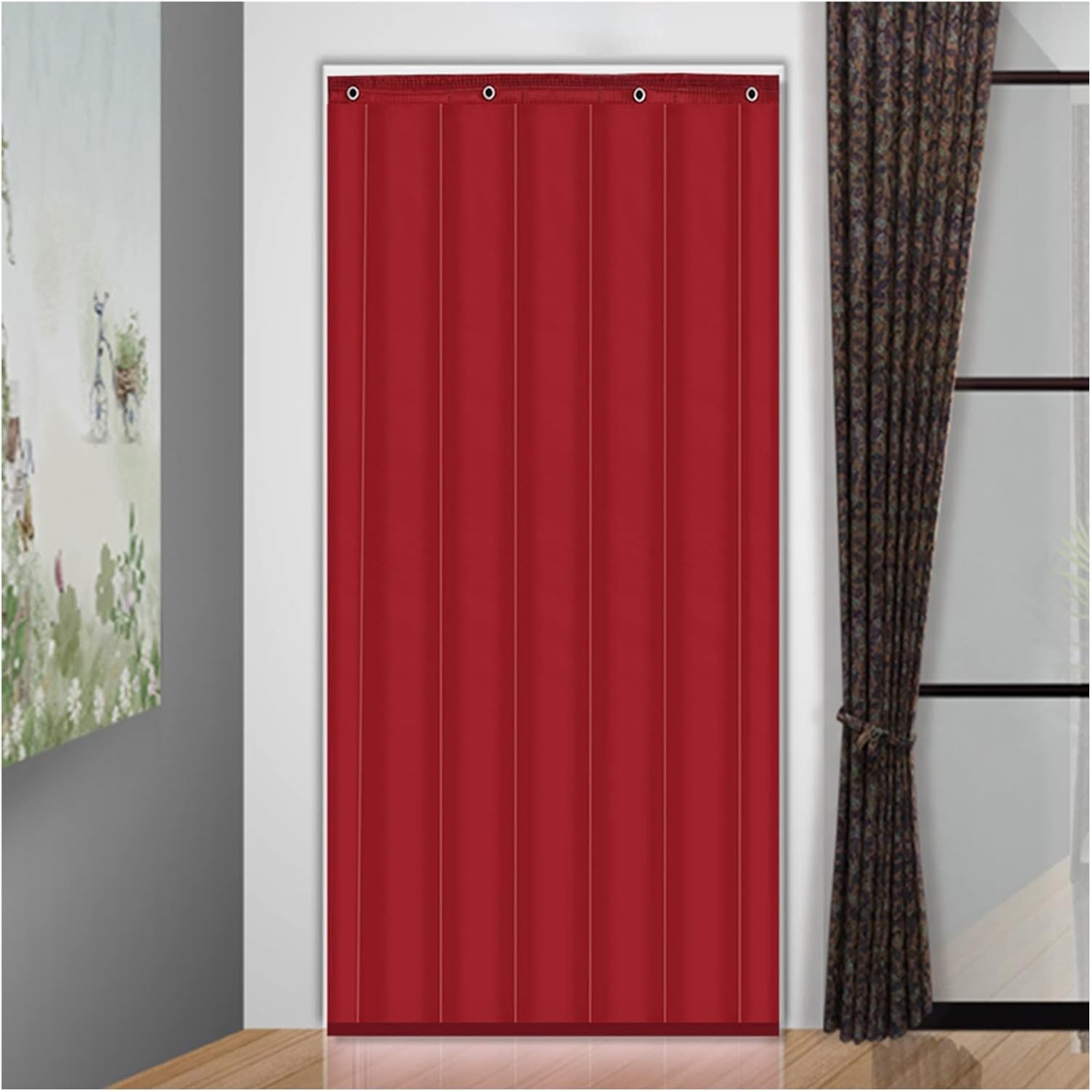 Winter anti Snowstorm Thermal Insulated Thicken Cotton Curtain
