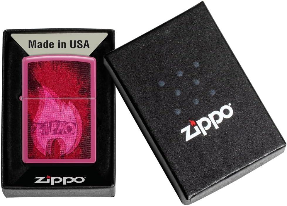 Encendedor Zippo con grabado personalizado en diseño pulsado miniatura 4