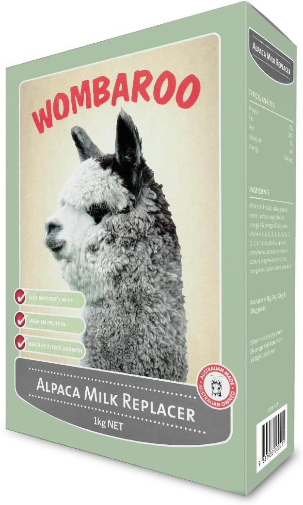 Wombaroo Alpaca Milk Replacer for Crias - 2.2 Pounds (1 Kilogram)
