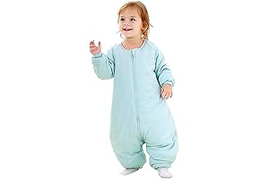 RESTCLOUD: Cozy Winter Sleeping Sack with Feet for Toddlers