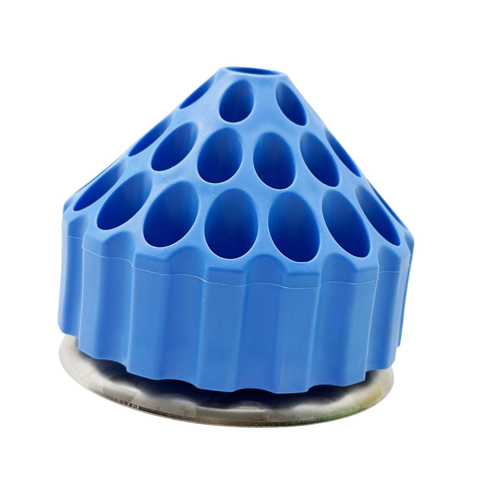 Multiple Compartment Rotating Drill Bit Case Organizers with Layered Storage for Toolshops Efficiency Rotating Bur Holder