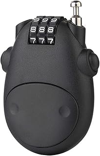 Bicycle Helmet Password Lock, High Security Telescopic Wire Rope Steel Cable Code Lock, Motorcycle Helmet Digit Password Lock, Theft Safety Lock Bicycle Suitcase Luggage Car Sled Anti-Theft Lock