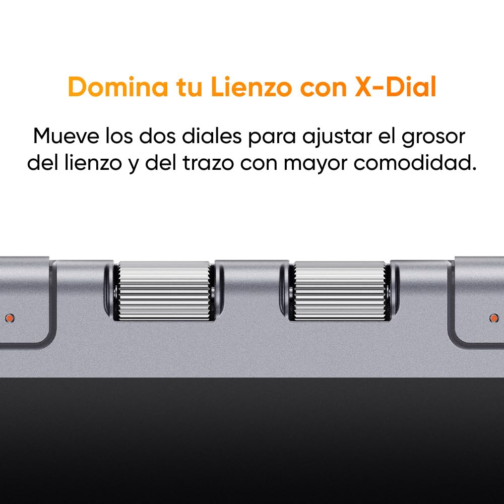 XPPen Artist 12 3rd Tableta Gráfica con Pantalla FHD 16K Niveles (Gris) | Tableta Gráfica Dibujo Digital Profesional de 12 Pulgadas con X4 Lápiz Chip Inteligente y 2 Diales y Soprte Plegable