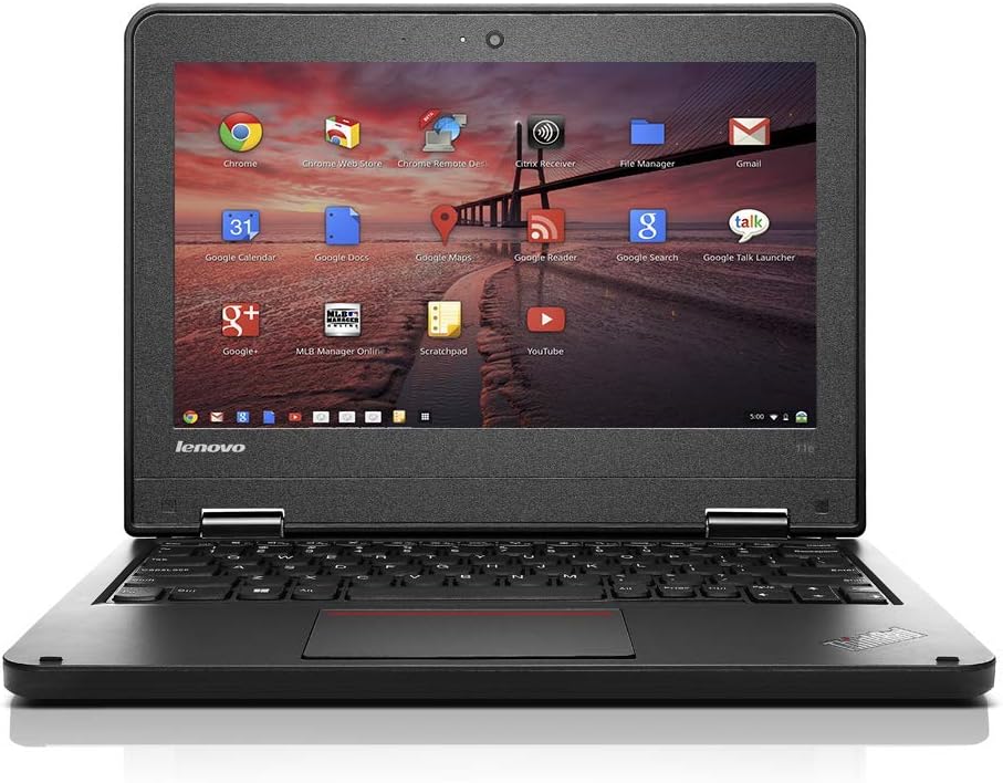 Lenovo ThinkPad 11e 11.6" LED Chromebook Laptop Intel Celeron N2940 Quad Core 1.83GHz 4GB 16GB - 20DU0009US (Renewed)