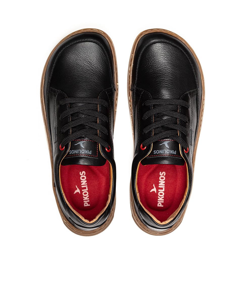Pikolinos Aranjuez Unisex Barefoot Sneaker | Aus Leder | Herausnehmbare Innensohle | Größe EU 35-47