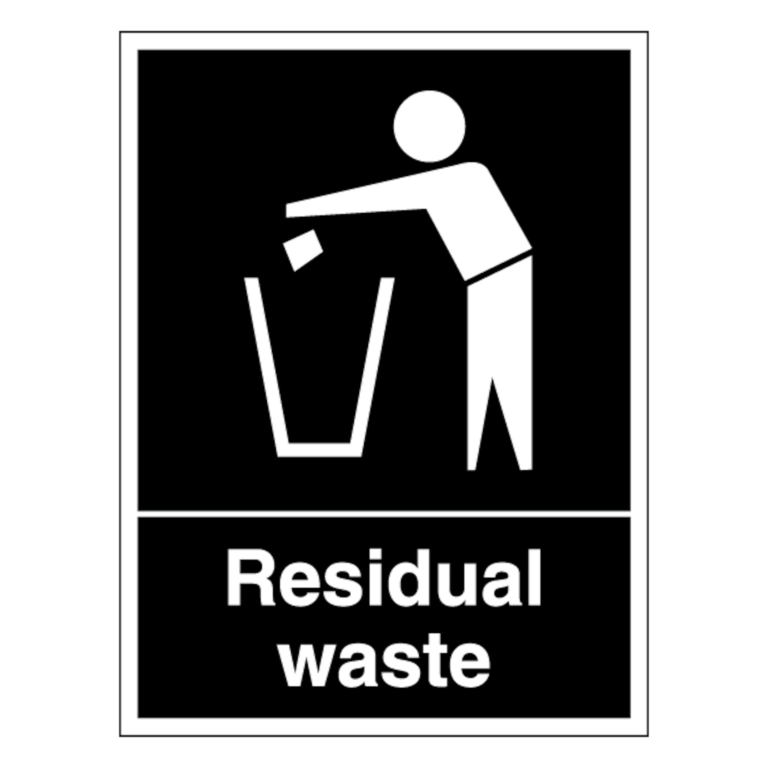 Residual Waste 150 x 200 mm - 2mm Super-Tough Rigid Plastic