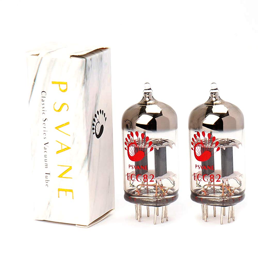 2PCS PSVANE ECC82 Vacuum Tube For Hifi Audio Tubes Pre-amp Replace 12AU7