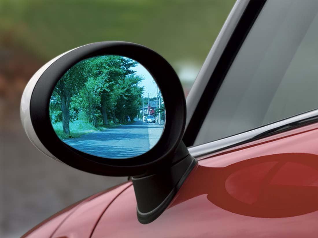 Amazon ブルー ワイドミラー 親水 ドアミラー 1000r Mini R55 R56 サイドミラー 車 バイク