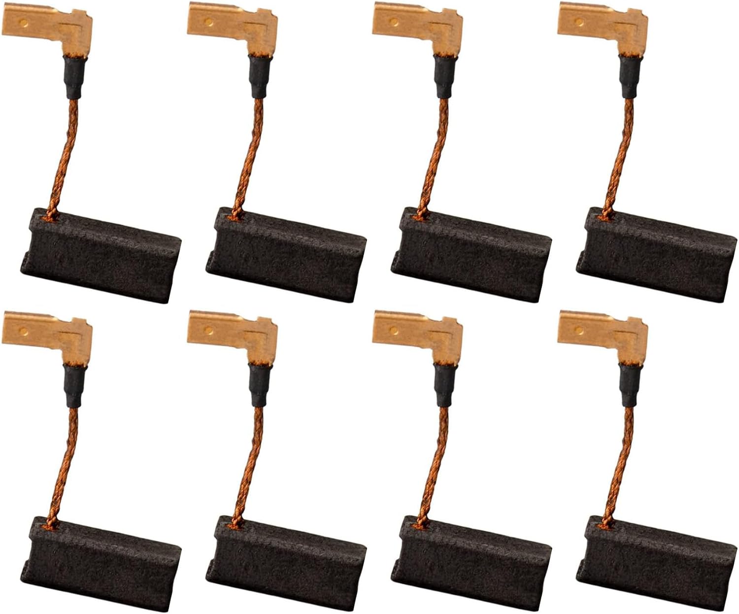 N097696 Carbon Brushes For Dewalt DWE4011 DWE4120 DWE4012 Grinder Replacement Part (8pck)