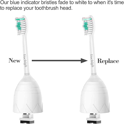 Miniatura 4 de Cabezales de cepillo de dientes de repuesto compatibles con Philips Sonicare compatible con Sonicare E-Series HX702266, Cleancare & Advance