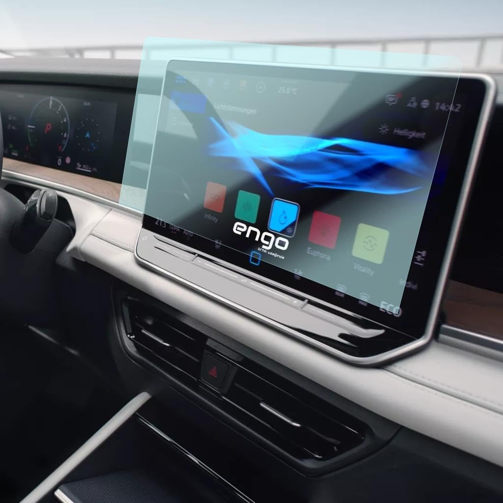 Engo Volkswagen Tayron 12.9 inç Ekran Koruyucu Multimedya Nano
