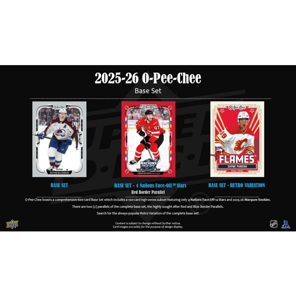 2025/26 Upper Deck O-Pee-Chee Hockey 9er-Pack Blaster-Box