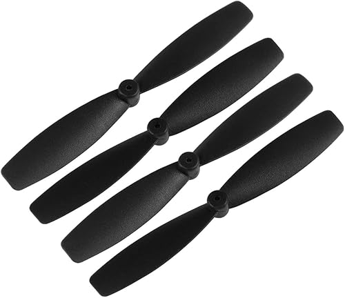 uxcell Hélices RC 2.165 in CW CCW 2-Paletas Rotores Principales Negro 2 Pares
