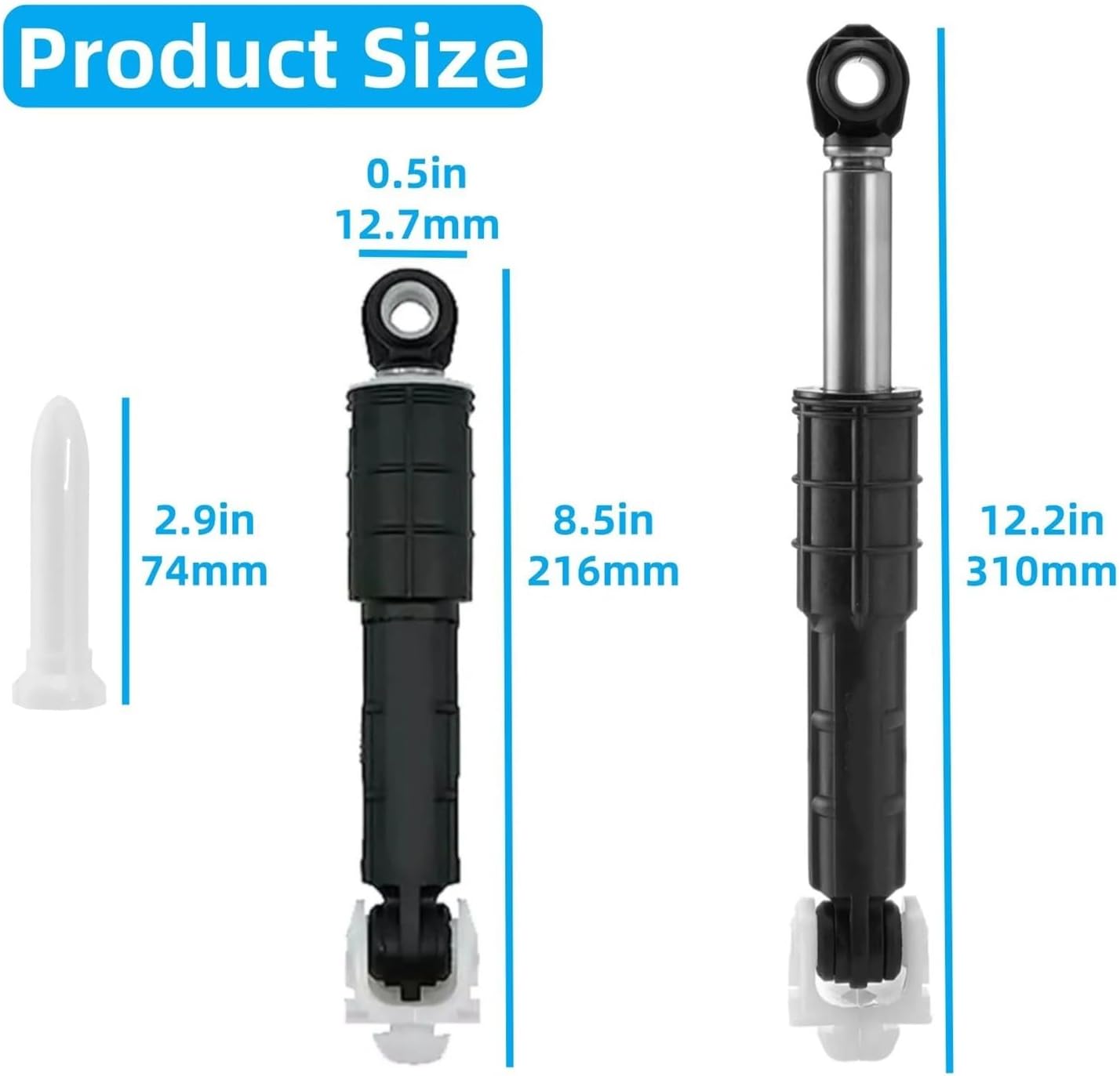 WH01X20826 Washer Shock Absorber Replacement Parts,Compatible For GE,Washing Machine Accessories AP5982139 PS11701130