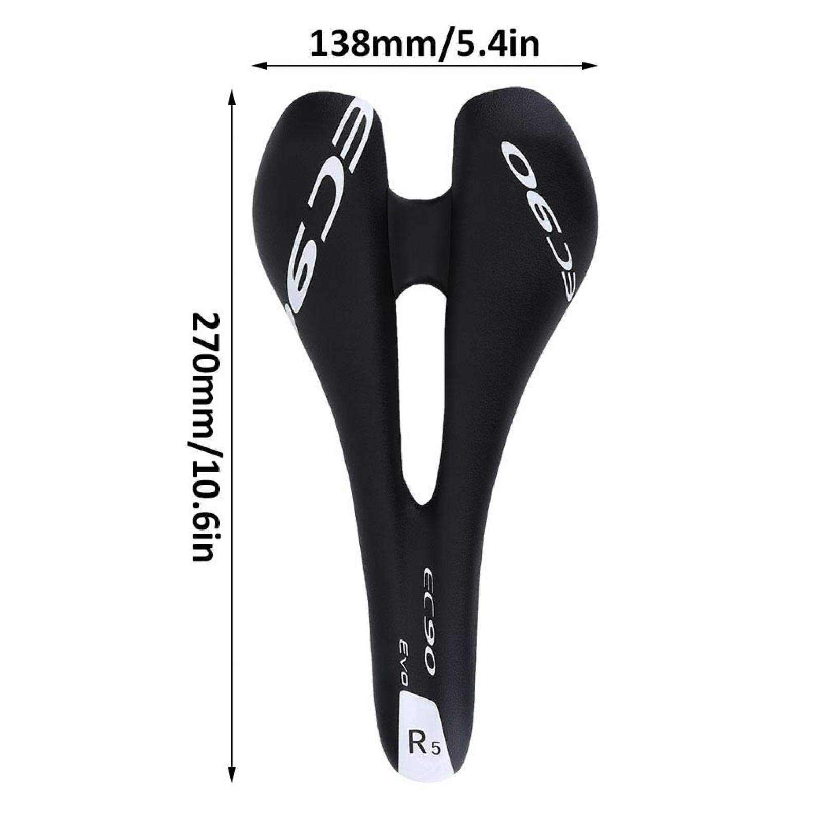 Sella per bicicletta, accessorio di ricambio ultraleggero in fibra di carbonio per mountain bike e bici da strada.