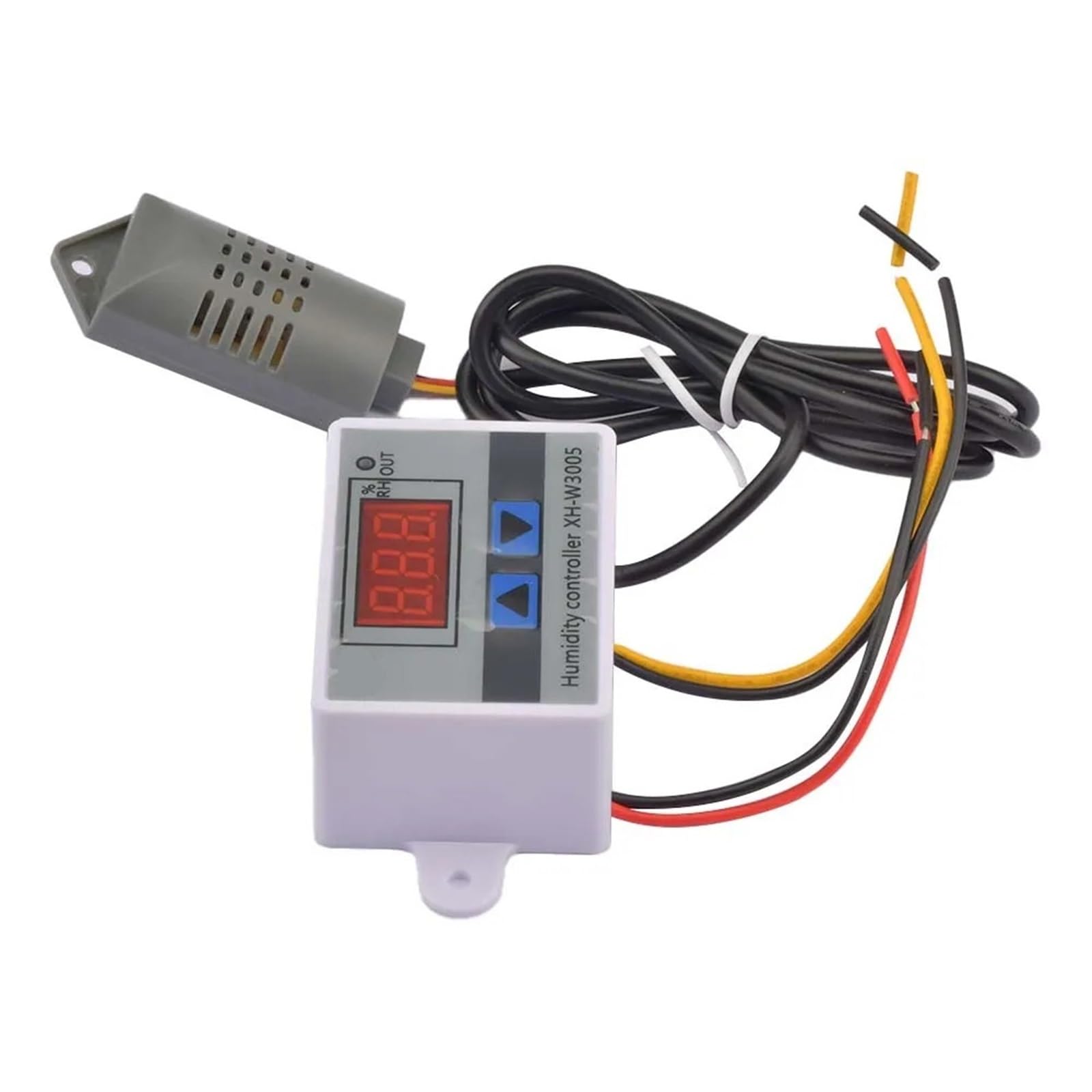Controlador de humedad digital XH-W3005, 12 V, 24 V, 220 V, higrómetro, regulador de humedad y sensor de humedad.(AC 110-220V 1500W)