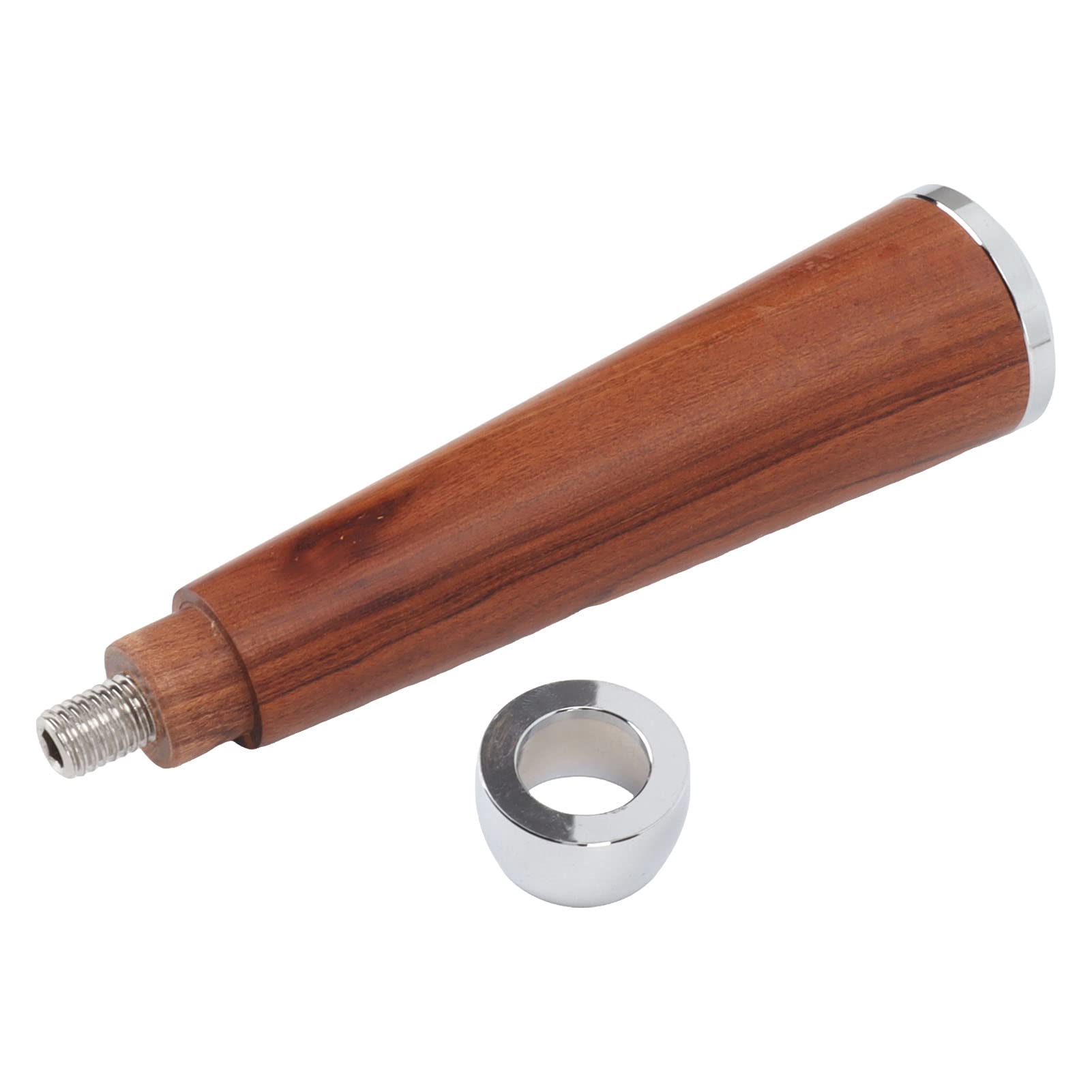 Maniglia portafiltro per macchina da caffè Filettatura M10 Impugnatura comoda Maniglia portafiltro per filtro caffè in legno