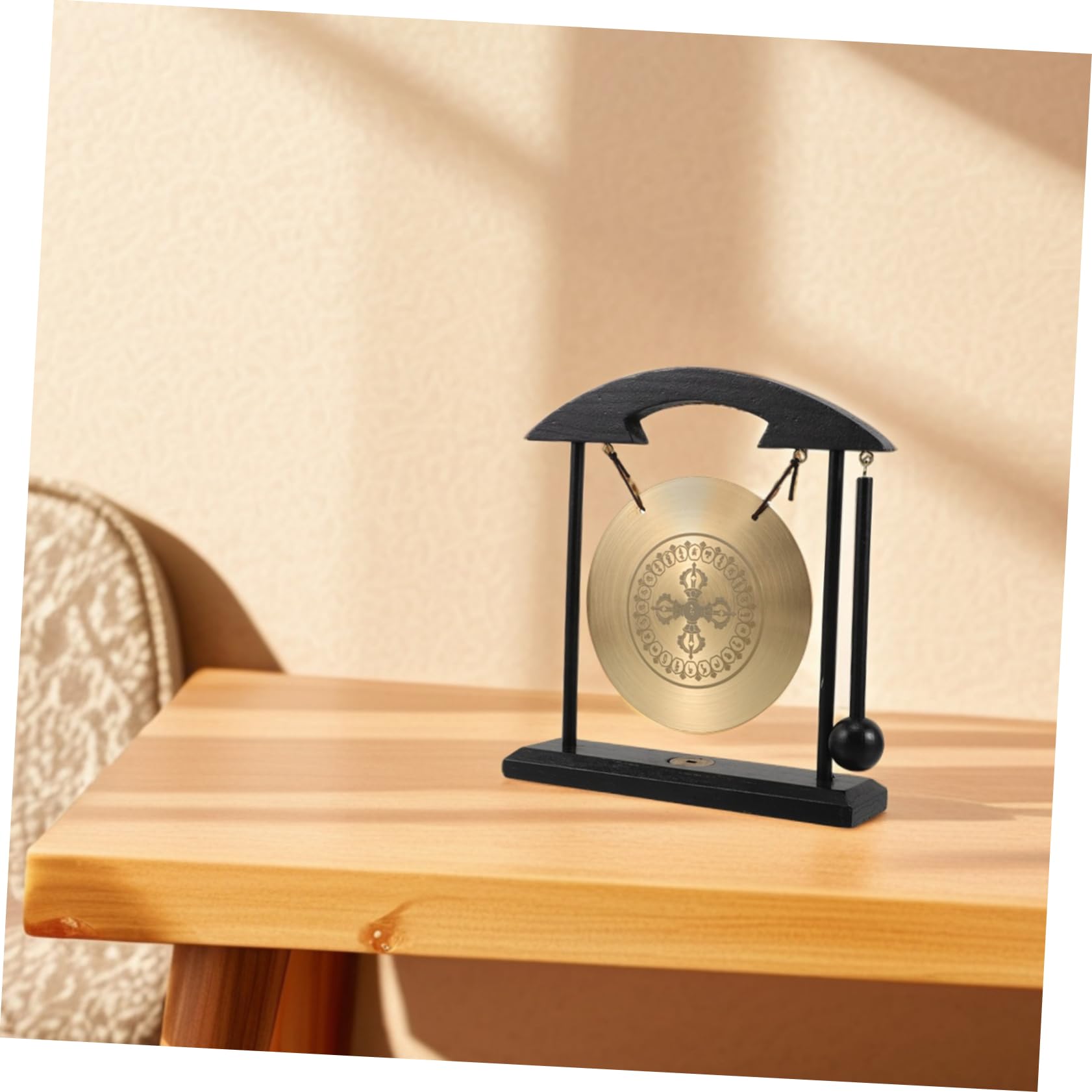 Gong de Latón Feng Shui con Soporte y Mazo para Hogar y Estudio