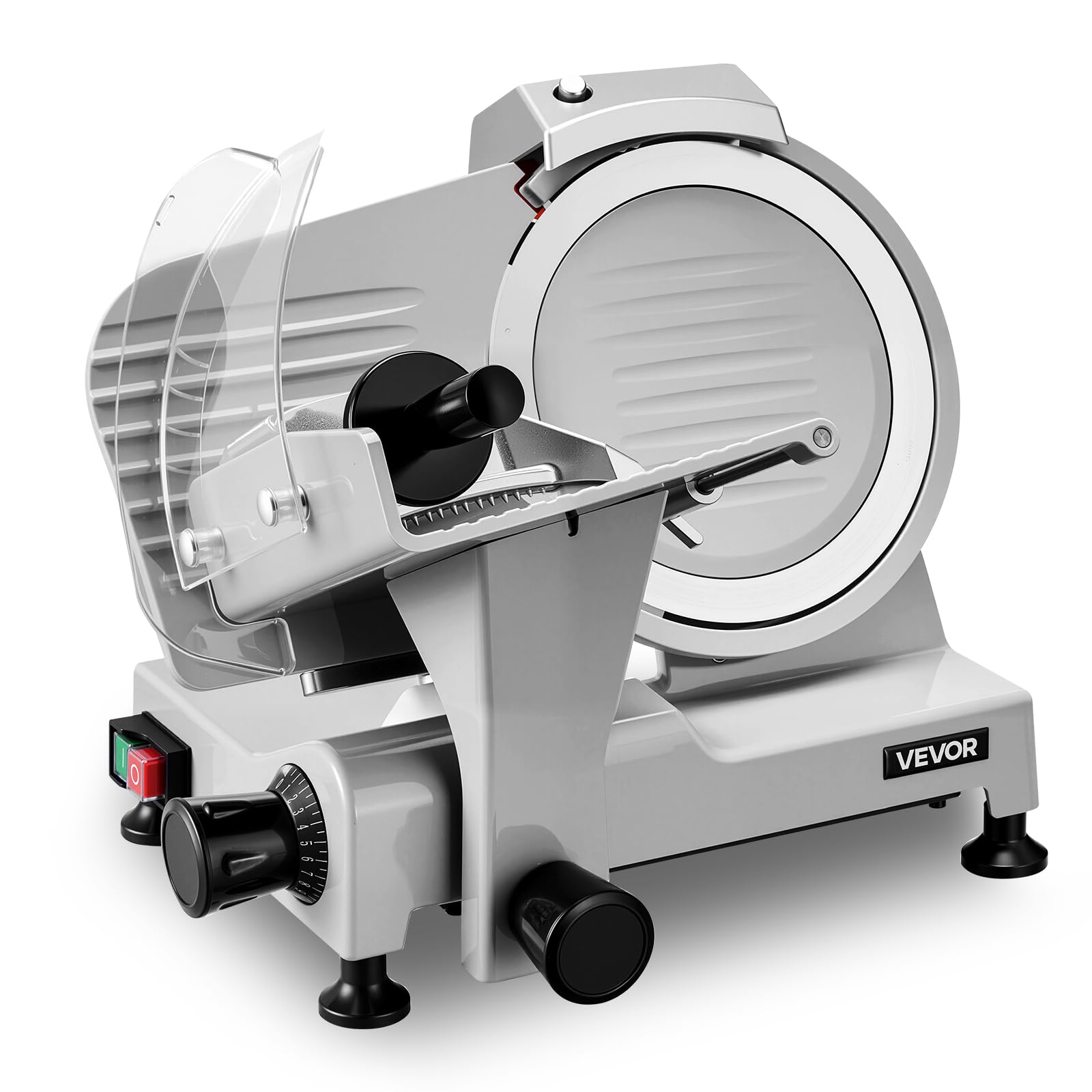 VEVOR Commercial Meat Slicer 8.7" Electric Food Frozen Deli Slicers 300W