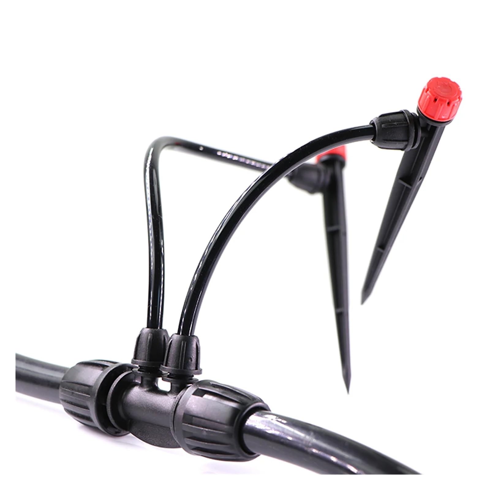 10/20/30 Pezzi 3/4/6 Vie Da 16 Mm A 4/7 Giunto For Tubo Flessibile Con Tappo Di Bloccaggio Tee Connettore For Tubi Irrigazione Giardino 1/2" Raccordi For(16mm Valve,10PCS)