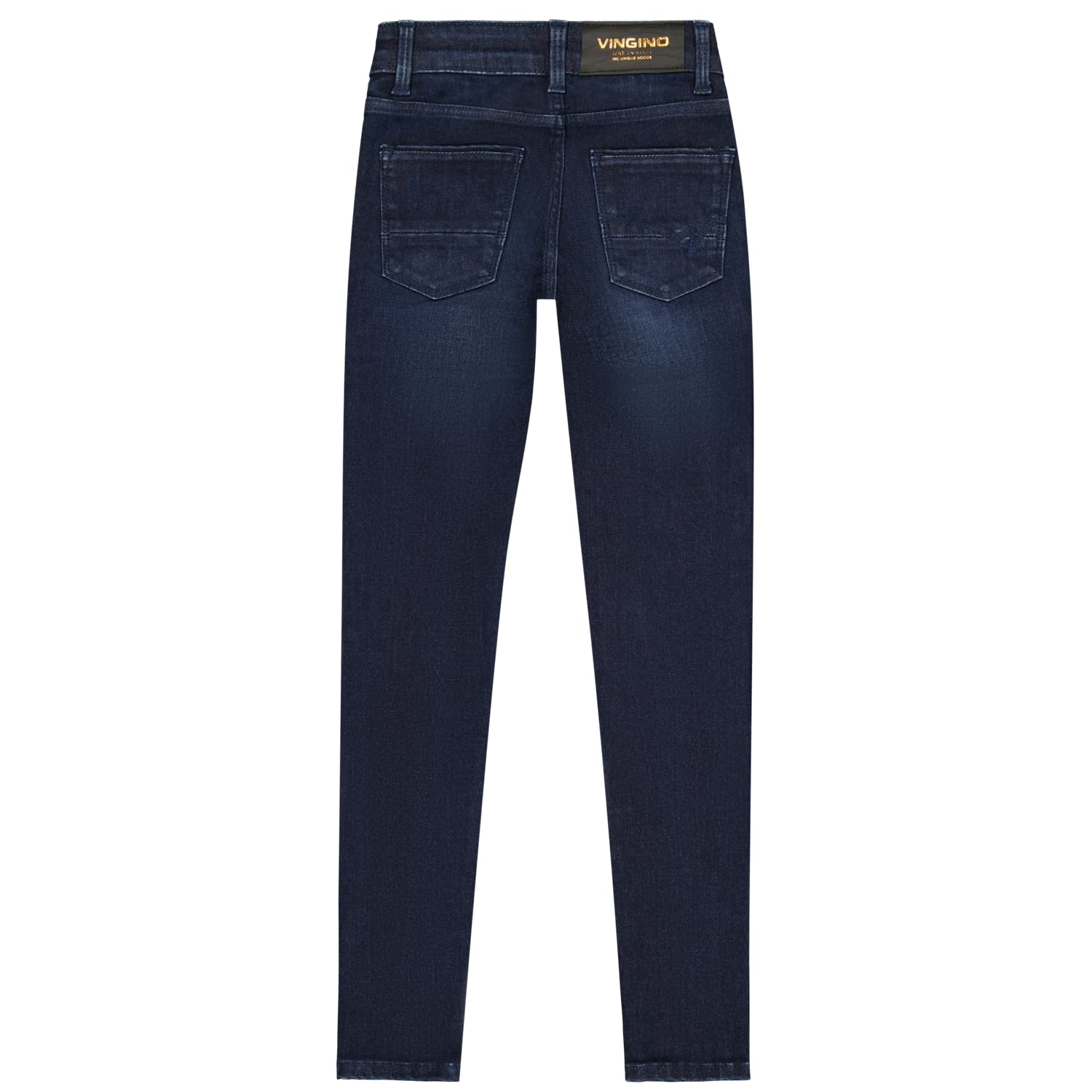Vingino Belize, Jeans Ragazze, Deep Dark,