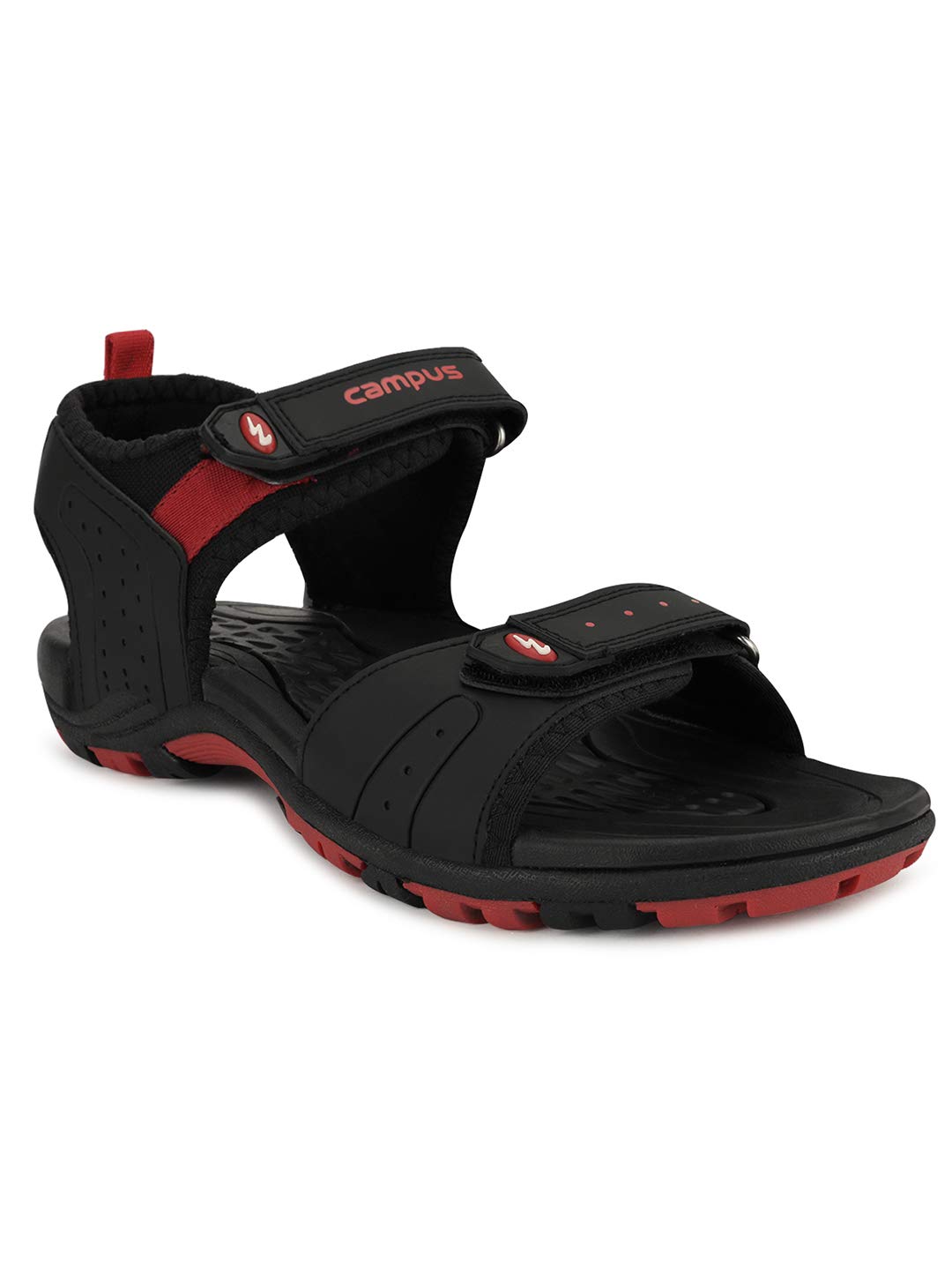 Campus Mens 3K-903 BLK/RED Casual Sandals - 7UK/India 3K-903 (B085GFHJZ7) Amazon Price History, Amazon Price Tracker